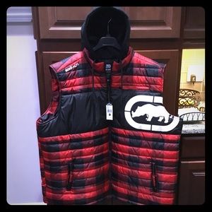 ECKO UNLTD. PLUS SIZE HOODED VEST 4XL - *$41 OFF*